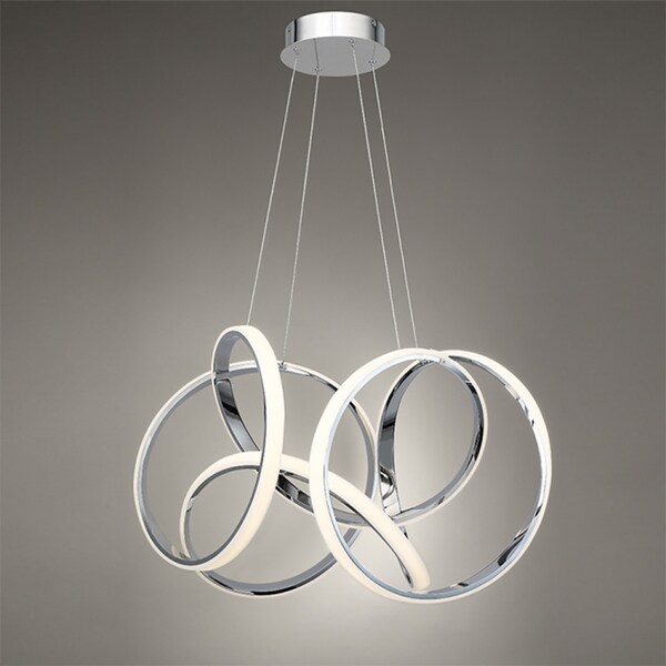 Vornado 29in LED Pendant 3000K In Chrome